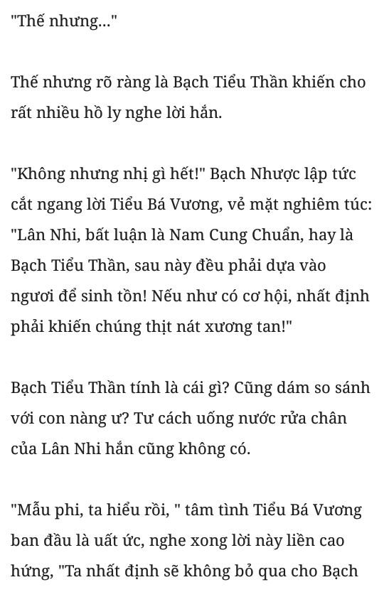 Một con sói hoang bình thường mà thôi không có chút trí thông minh nào tại sao có thể dùng để chứng minh vạn thú triều tông được Huống hồ loại sói hoang cấp bậc này cũng không đủ tư cách thần phục ngươi Ngươi là người sẽ thống trị toàn bộ y